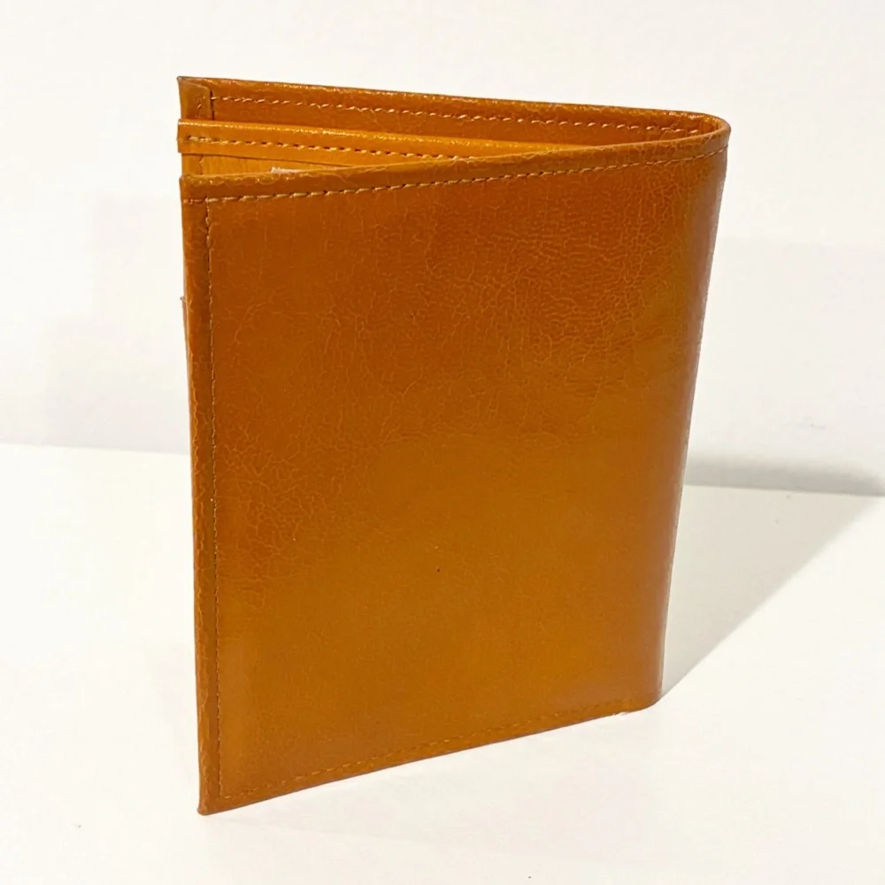 Vintage‎ Swank Leather Tan Wallet NEW